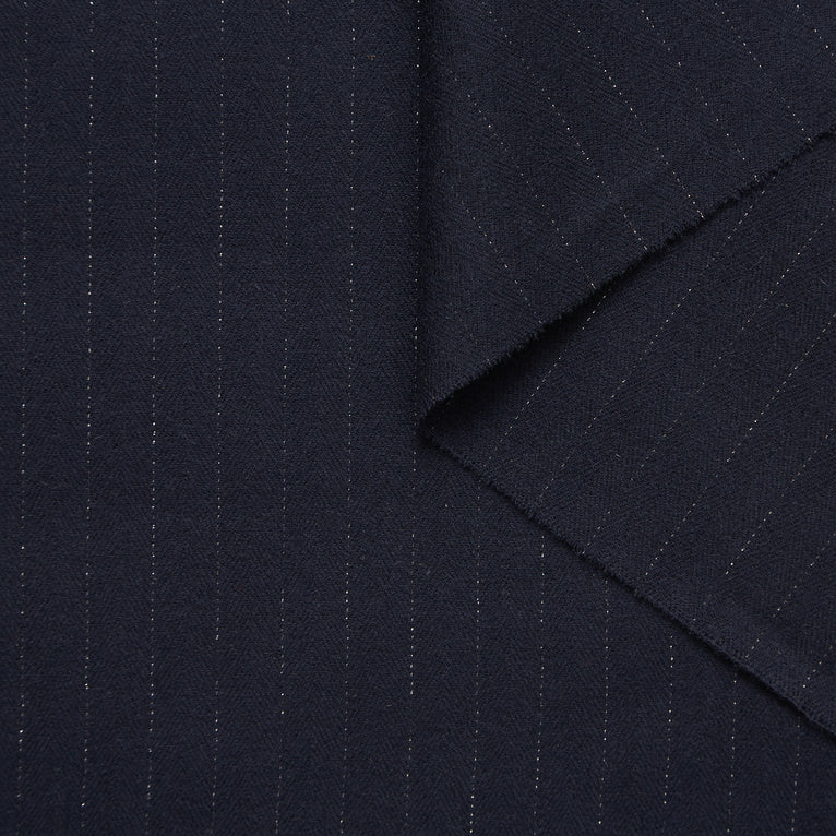T24A06463 | Flanelle Pinstripe Scintillante - vue 1