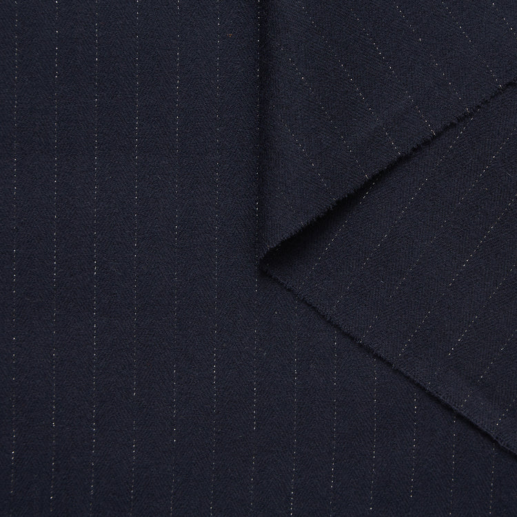 T24A06463 | Flanelle Pinstripe Scintillante - vue 1