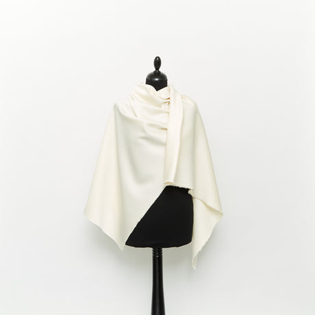  Satin Double Face en Laine & Soie