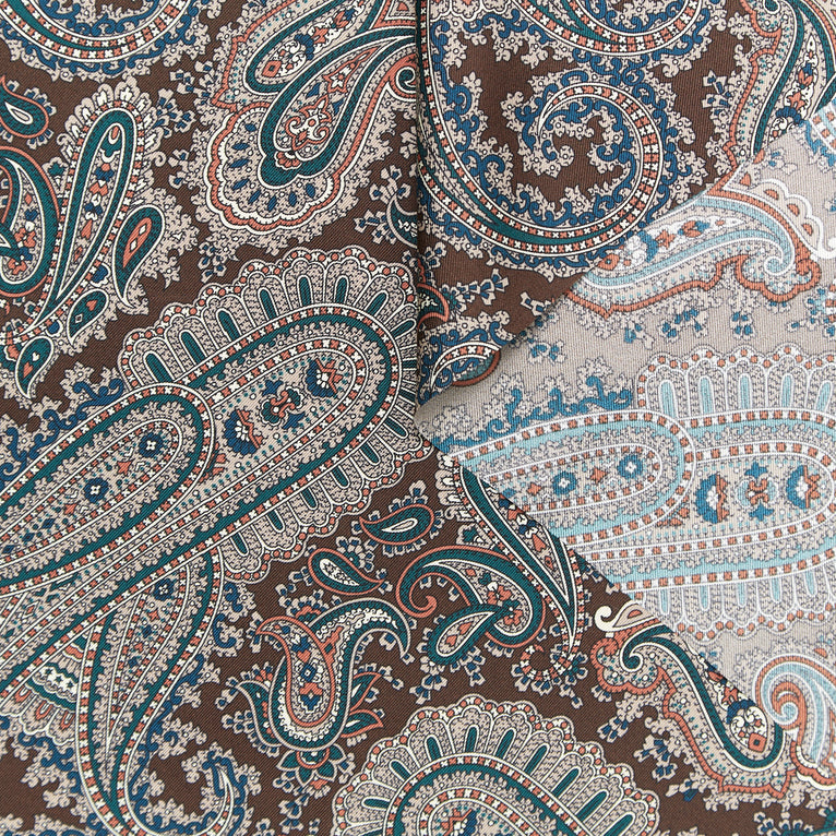 T24A09231 | Paisley Silk Twill - view 1