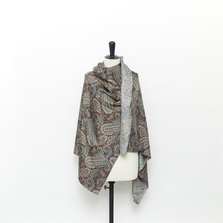  Twill Paisley en Soie