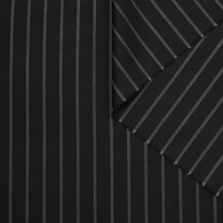 T24A09240 | Stripe Wool Twill - view 1