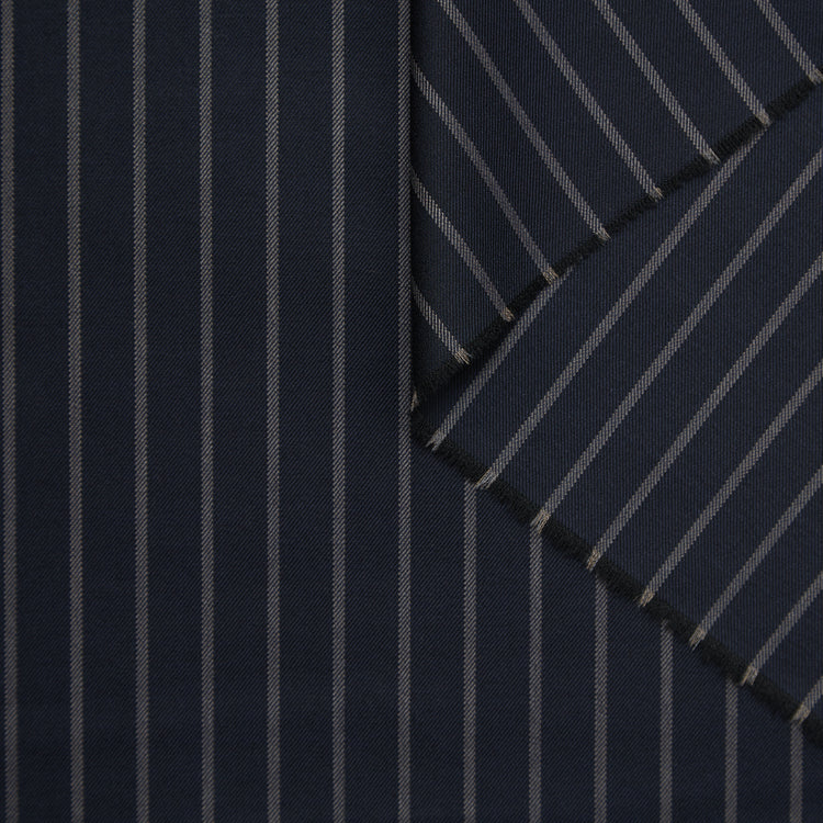 T24A09240 | Stripe Wool Twill - view 1