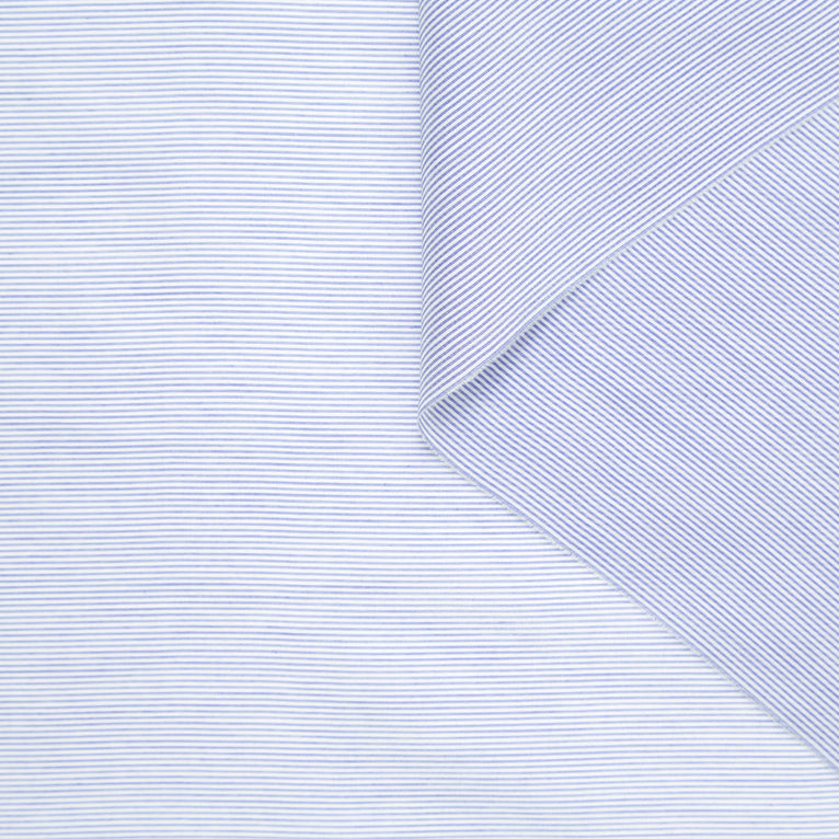 T24A09252 | Voile Rayé en Coton &amp; Soie - vue 1