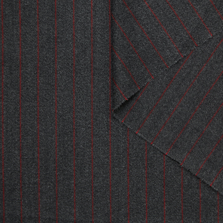 T24A09258 | Flanelle de Laine Pinstripe - vue 1