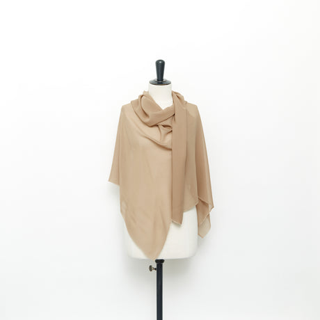  Georgette Transparente en Soie