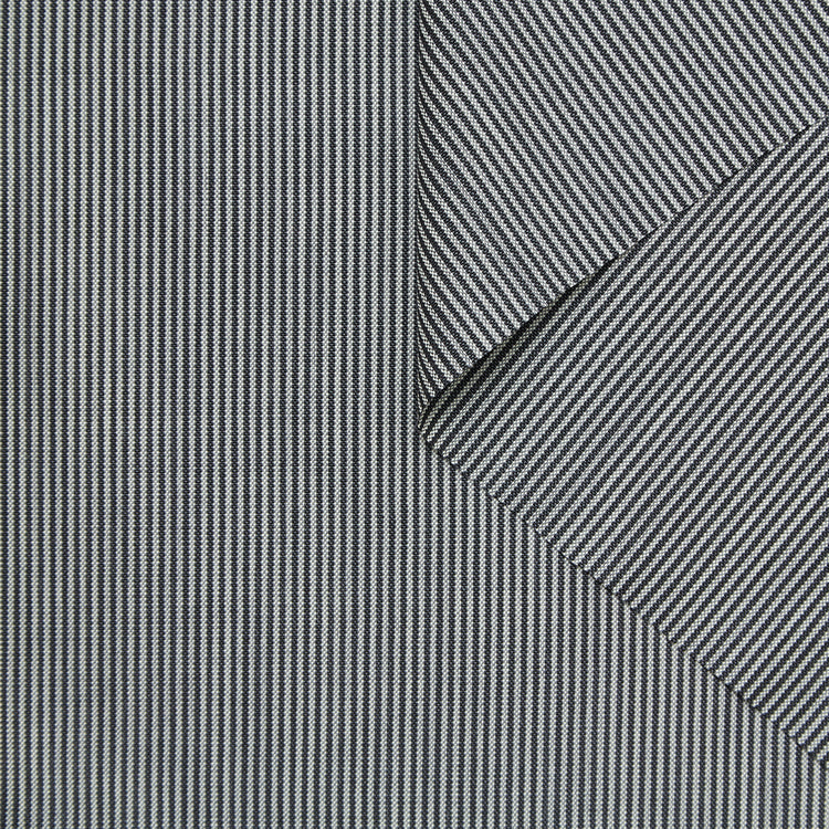T24A09337 | Stripe Wool &amp; Mohair Suiting - view 1