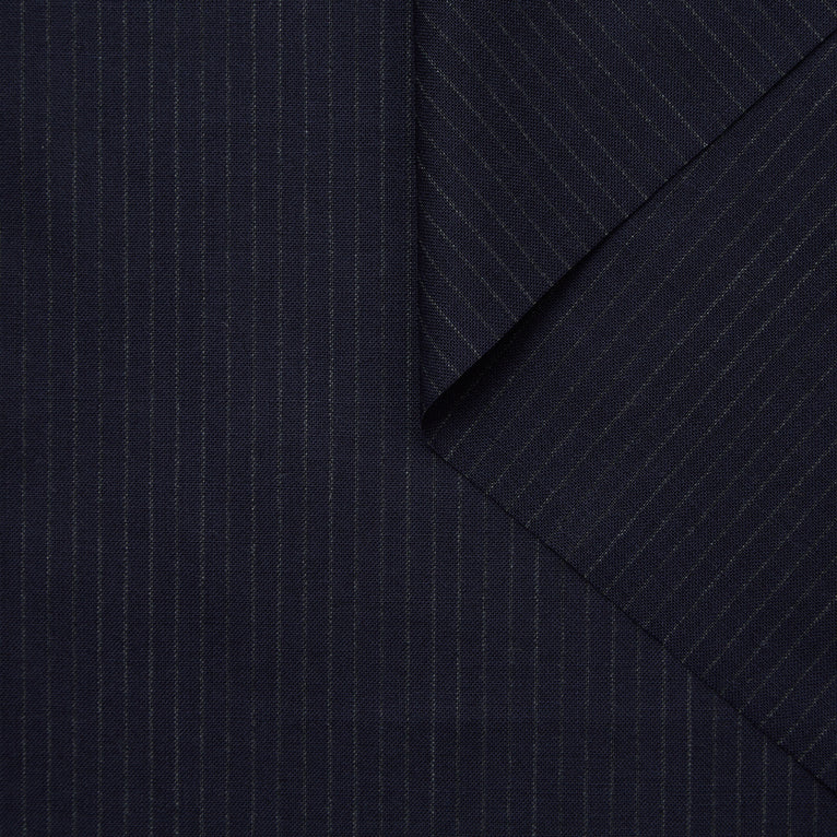T24A11377 | Striped Wool Suiting - view 3