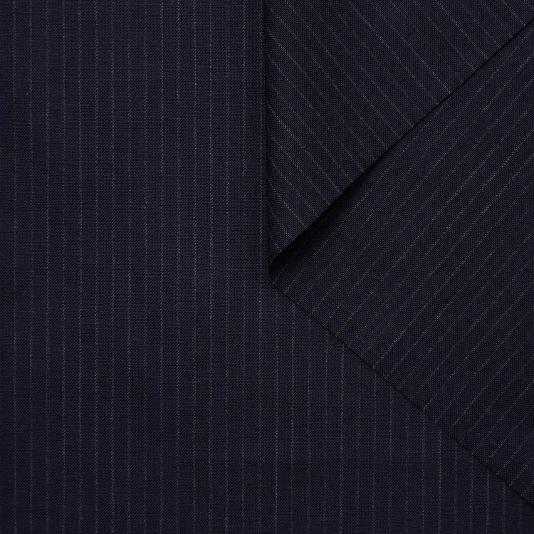 T24A11377 | Striped Wool Suiting - view 1