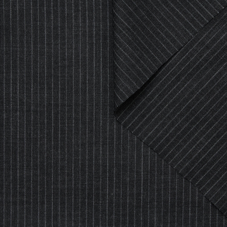 T24A11377 | Striped Wool Suiting - view 1
