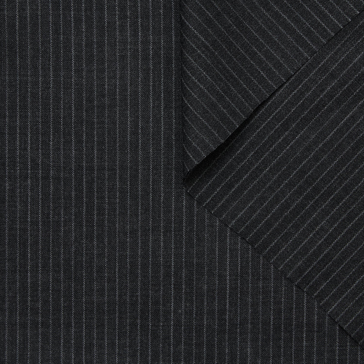T24A11377 | Striped Wool Suiting - view 1
