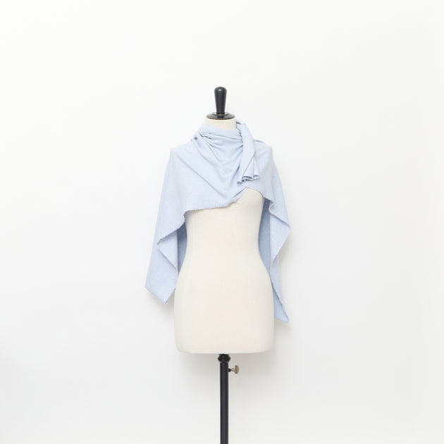 T24A11403 | Jersey Côtelé Chiné en Coton & Cachemire