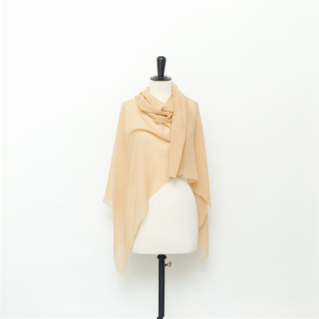  Georgette Transparente en Soie GOTS