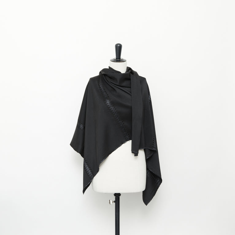 T24B08929 | Jacquard Crêpe en Soie  - vue 2