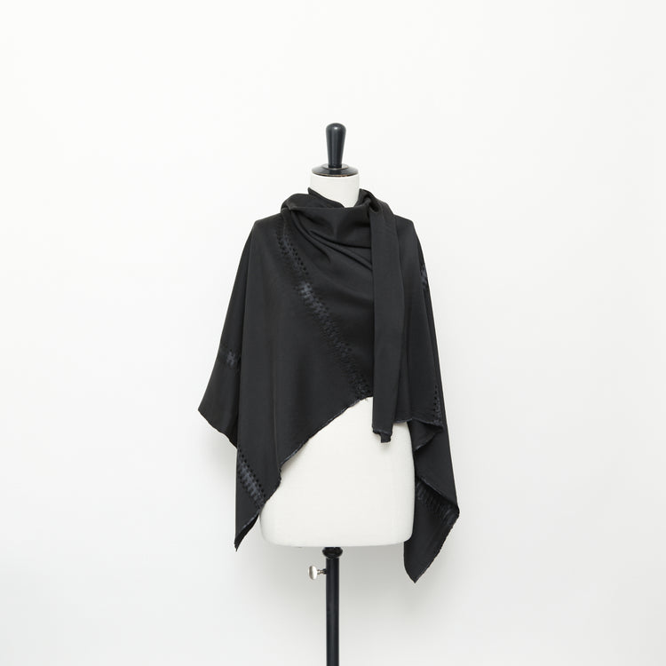 T24B08929 | Jacquard Crêpe en Soie  - vue 2