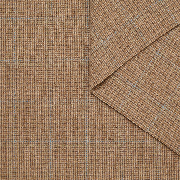 T24B08969 | Brushed Wool &amp; Cashmere Prince of Wales - view 1