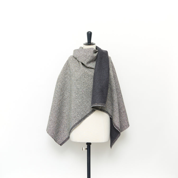 T24B08985 | Natté en Laine &amp; Lama Envers Brossé - vue 2