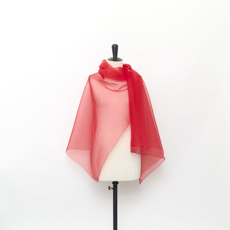 T24B10617 | Organza en Soie - vue 2