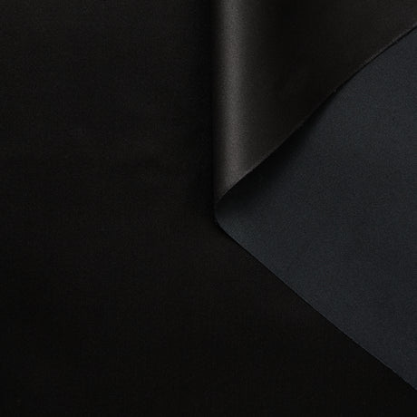 T24C10058 | Satin Duchesse Déperlant en Soie Contrecollé 