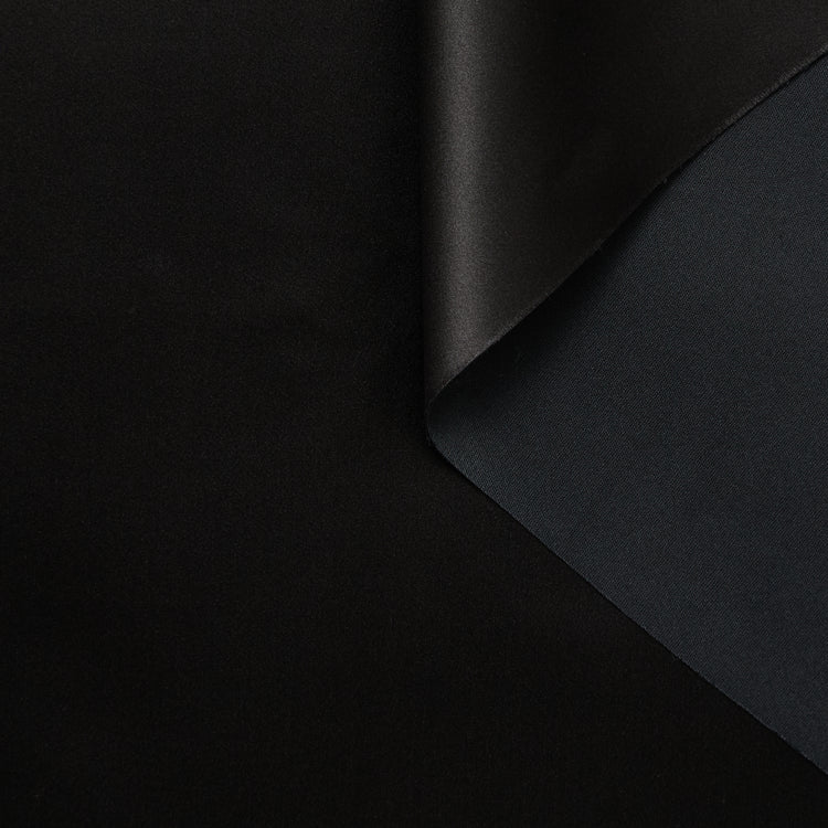 T24C10058 | Satin Duchesse Déperlant en Soie Contrecollé  - vue 1