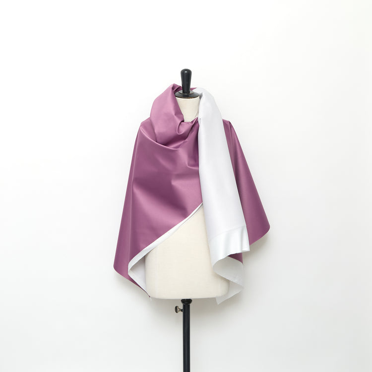T24C10059 | Satin Duchesse Déperlant en Soie Contrecollé - vue 2