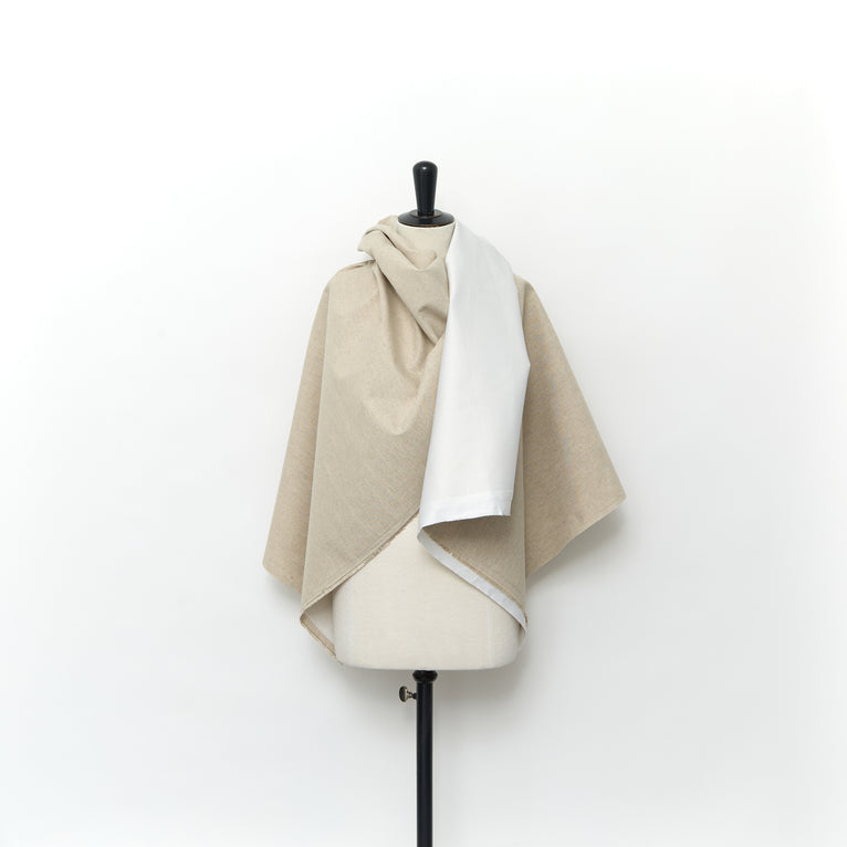 T24C10075 | Toile Contrecollée en Lin &amp; Coton - vue 2