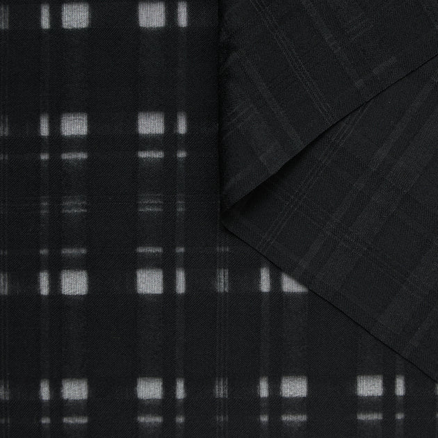 T24C10890 | Suiting à Carreaux en Laine & Soie