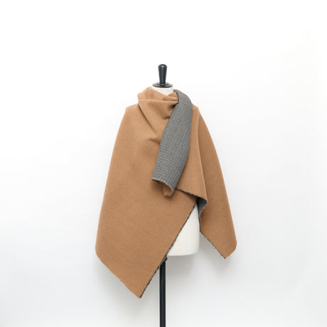  Drap Séparable Pied-de-poule en Laine & Chameau RWS