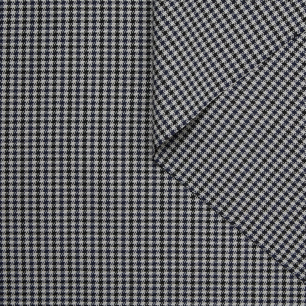 T24C10923 | Houndstooth Suiting Wool RWS