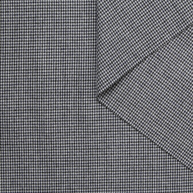 T24C10924 | Bi-Stretch Micro Houndstooth Suiting Wool RWS