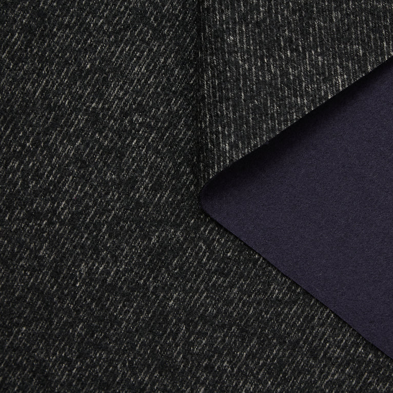 T24C10943 | Double Face Diagonal Wool Drap RWS - view 1