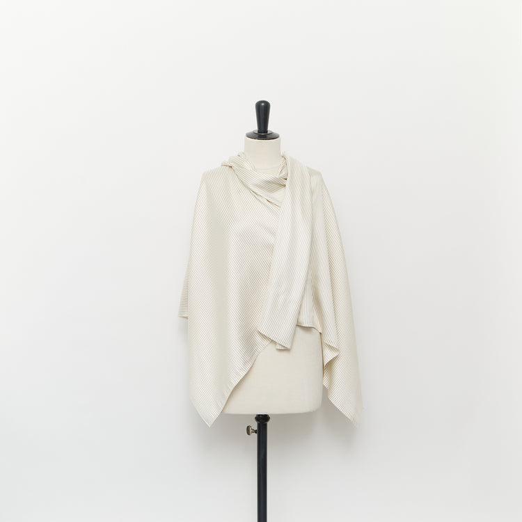 T24C11005 | Satin en soie Rayé - vue 2