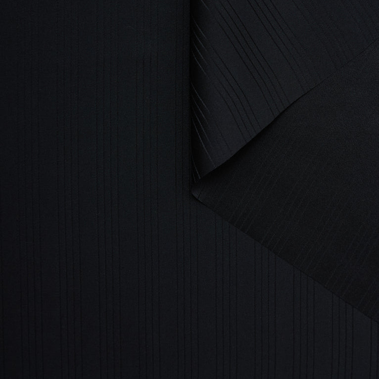 T24C11031 | Satin de Soie à Rayures GOTS - vue 3