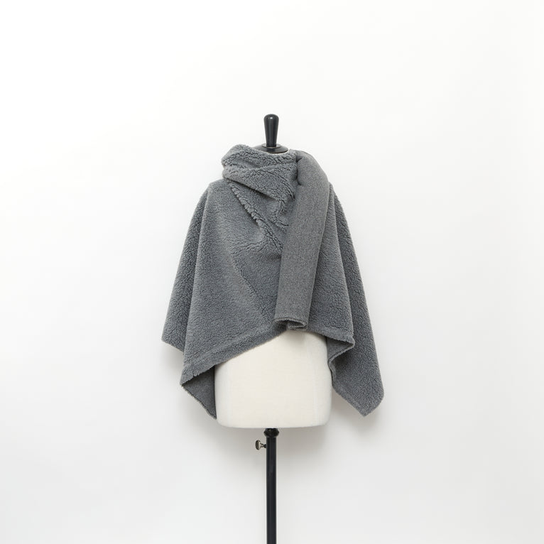 T24C11095 | Stretch Fake Shearling GRS - view 2