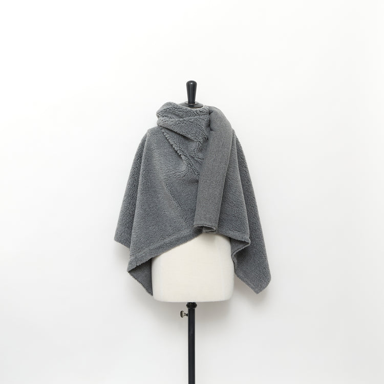 T24C11095 | Stretch Fake Shearling GRS - view 2