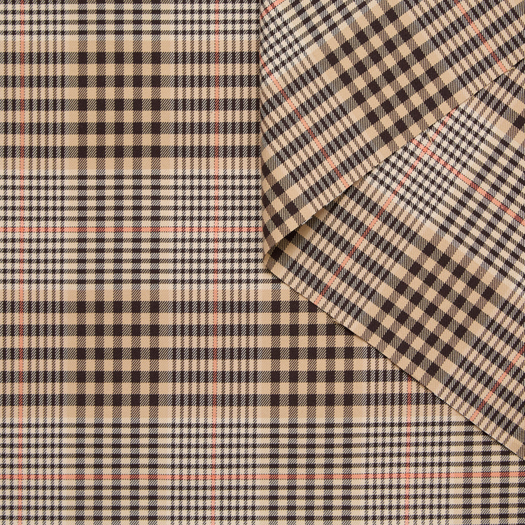 T24D11212 | WR Checked Cotton Gabardine - view 1