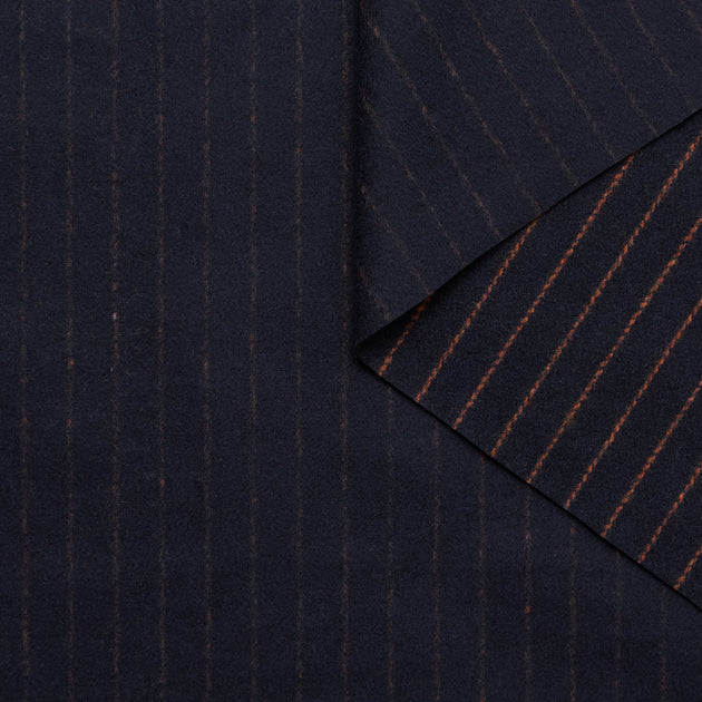 T24D11253 | Chalk Striped Wool Flannel