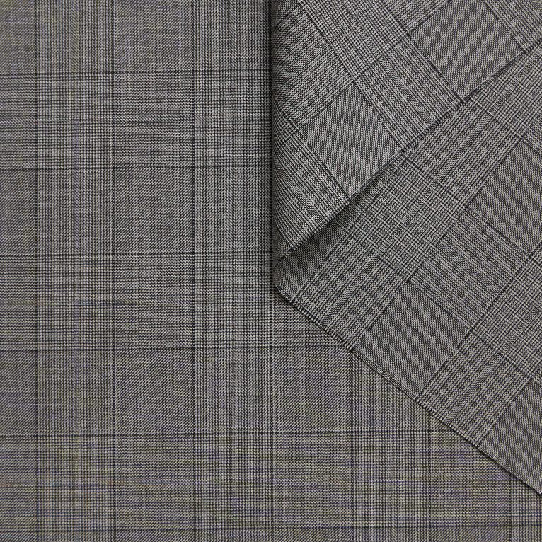 T24J06718 | Suiting en Laine à Carreaux - vue 1