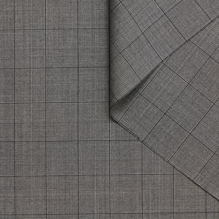 T24J06718 | Suiting en Laine à Carreaux - vue 1