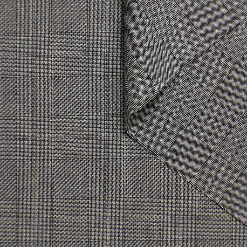 T24J06718 | Wool Check Suiting