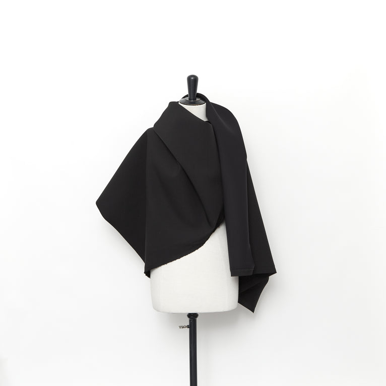 T24J06744 | Bonded Wool Suiting Neoprene-Like - view 2