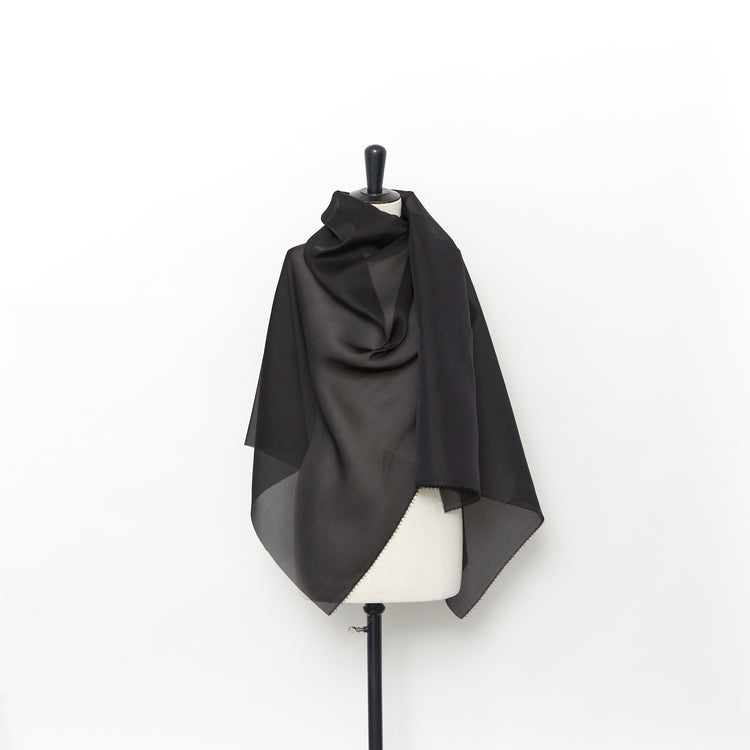 T24J06798 | Organza Satiné en Soie - vue 2