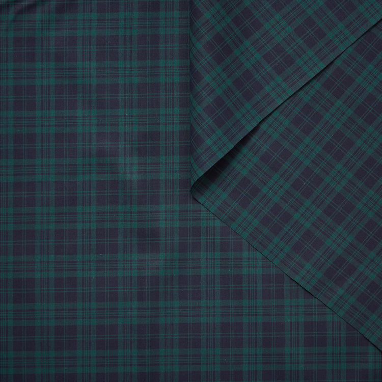 T24J06808 | Tartan Cotton Voile - view 1