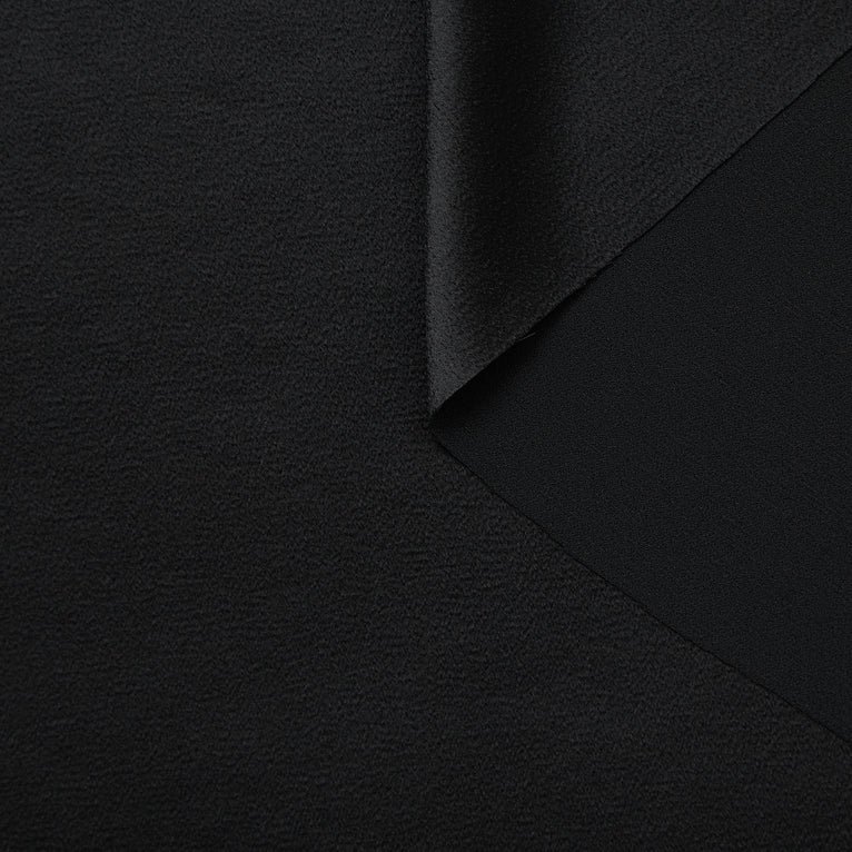 T24J06814 | Crêpe envers Satin Liquide Texturé - vue 2