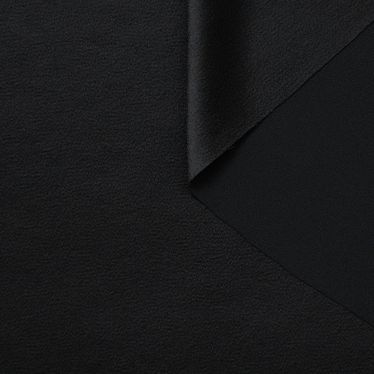 T24J06814 | Crêpe envers Satin Liquide Texturé - vue 1
