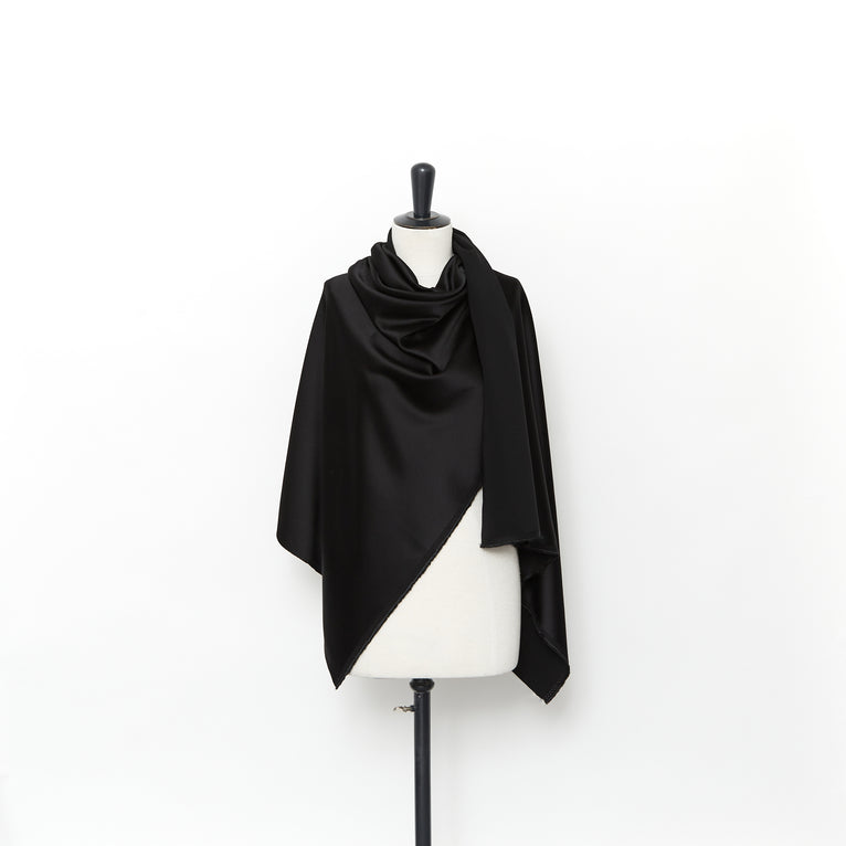 T24J06814 | Crêpe envers Satin Liquide Texturé - vue 3