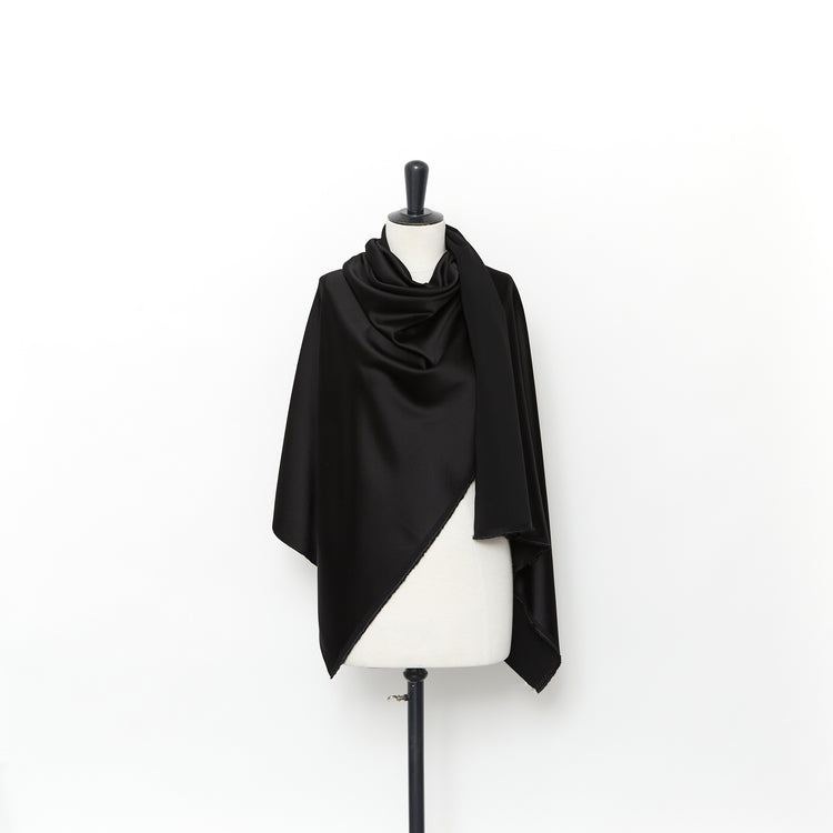 T24J06814 | Crêpe envers Satin Liquide Texturé - vue 2