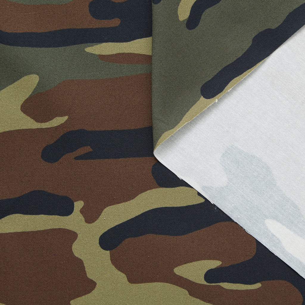 T24J06815 | Gabardine Camouflage en Coton