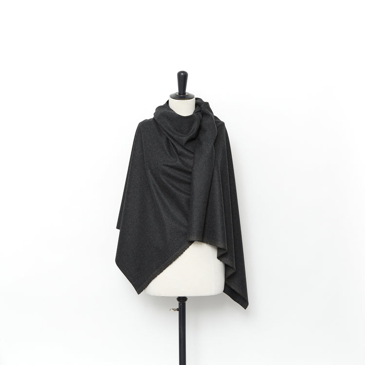 T24J06817 | Flanelle Chinée en Laine Vierge - vue 2