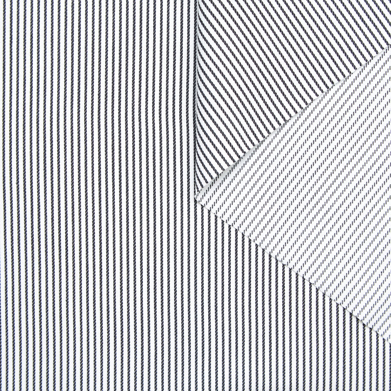 T24K08636 | Twill Rayé en Coton - vue 1